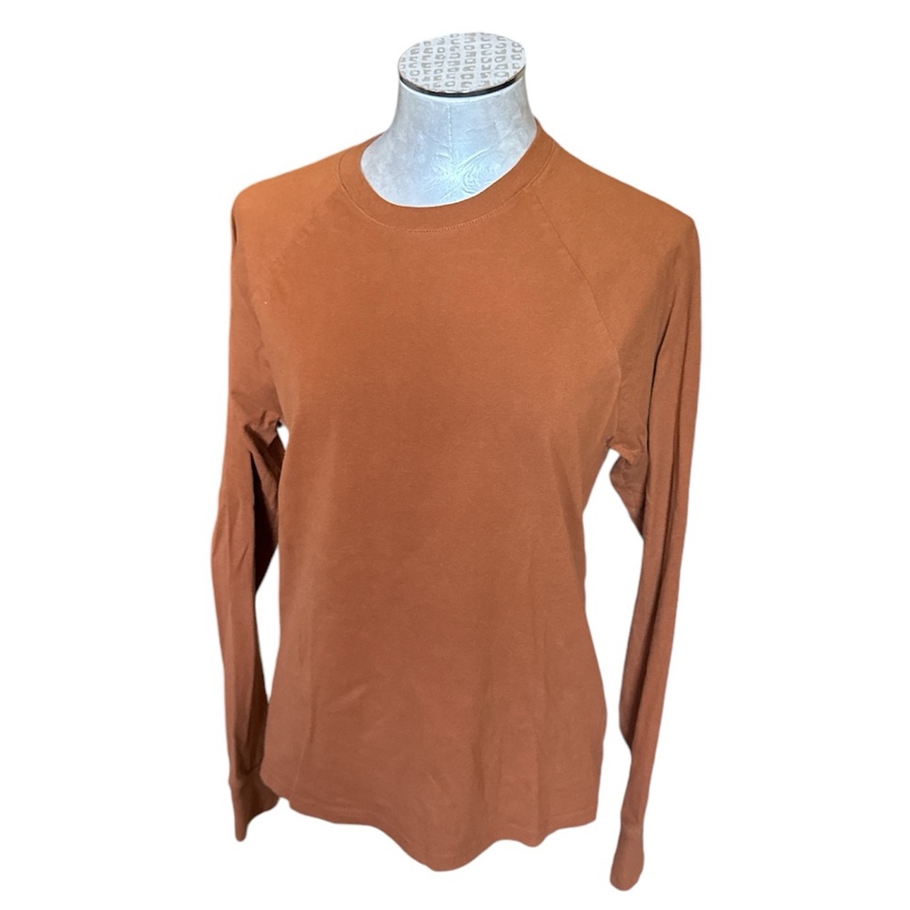 Everlane Women’s Long Sleeve crew neck Tshirt 100%cotton long sleeve size Small